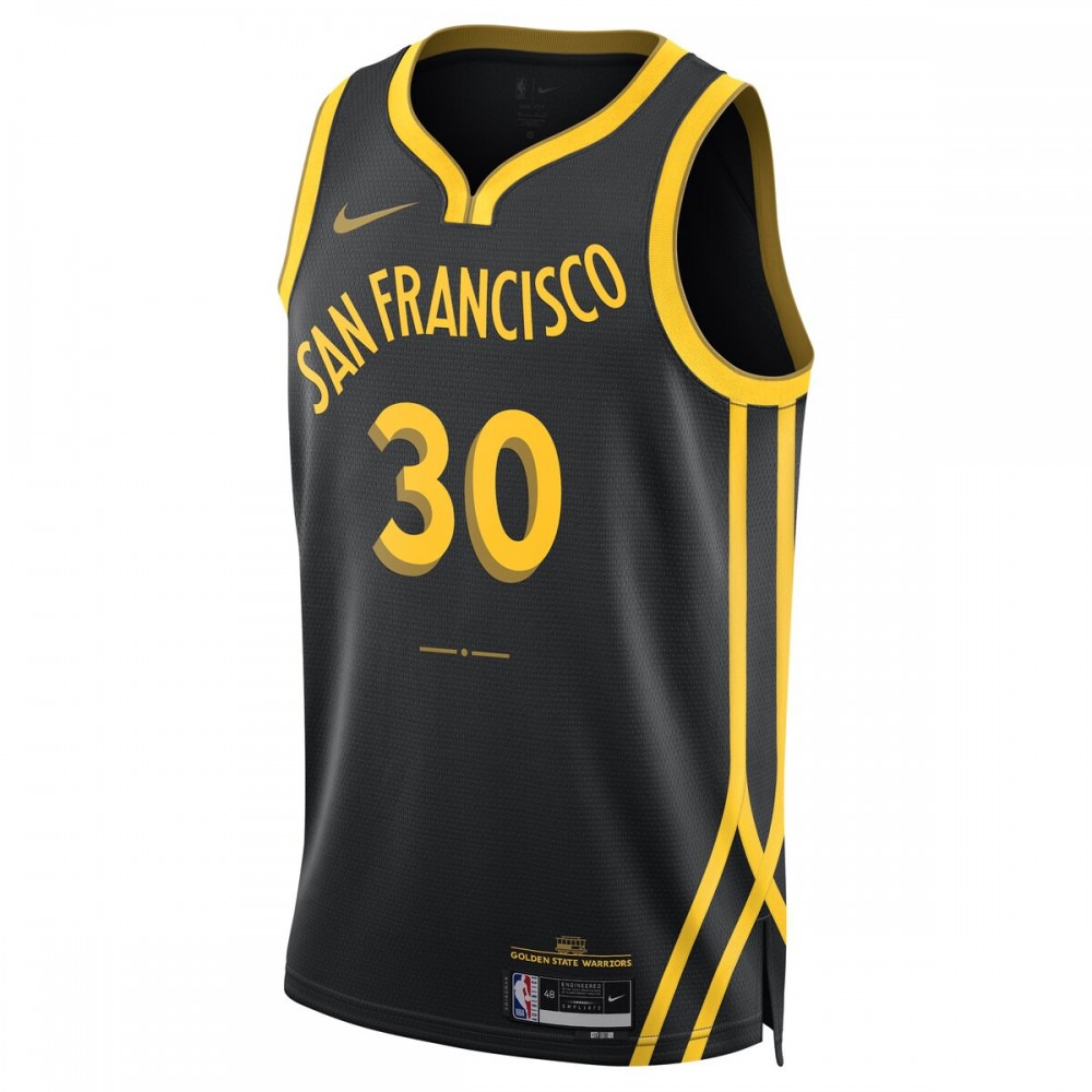 Stephen Curry Golden State Warriors Unisex 2023/24 Swingman Jersey - Black - City Edition-Pro Kit Vault | Brand New 26/27 Sports Jerseys